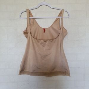 Spanx Open Bust Tank Nude Shapewear